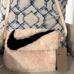 Nike Fur Cross Body NWT
